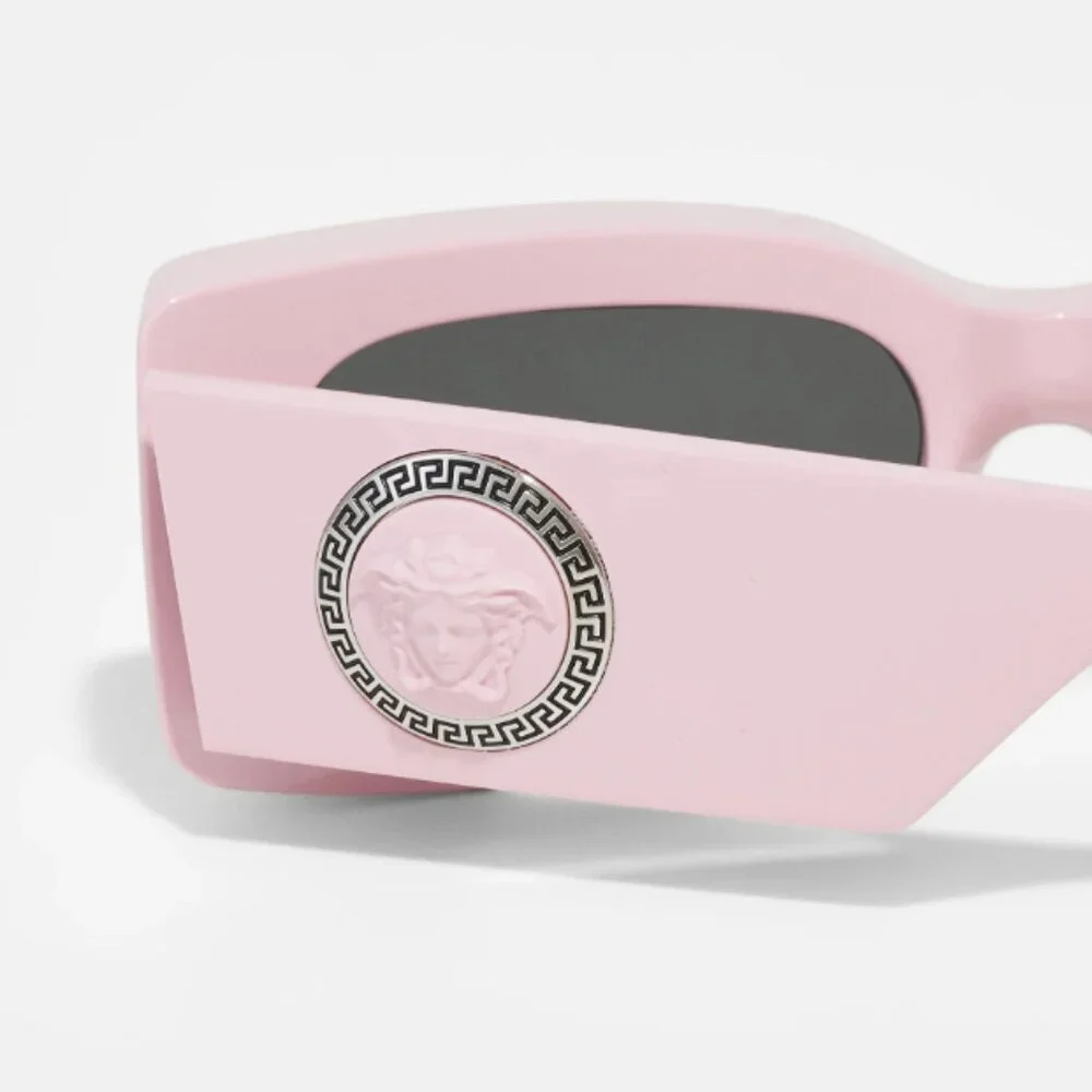 NEW VERSACE Medusa Medallion Sunglasses, Pink Women Sunglasses VE4474U 548587